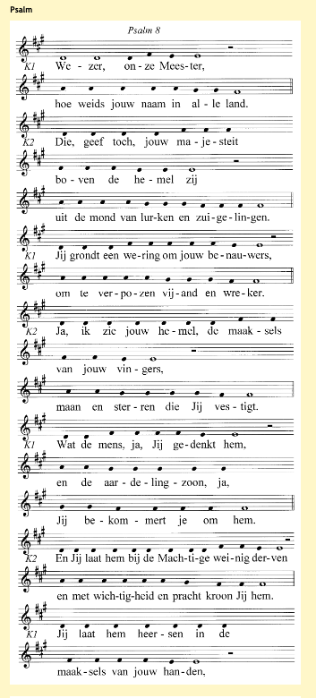 psalm 8 op muziek (1)