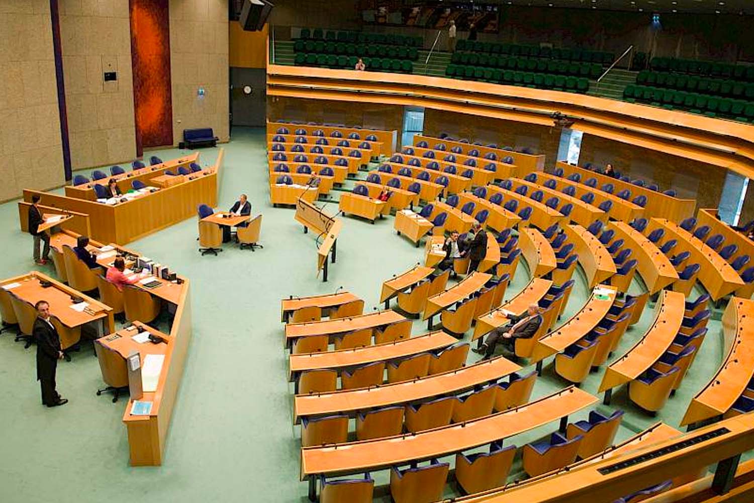 De Tweede Kamer in Den Haag