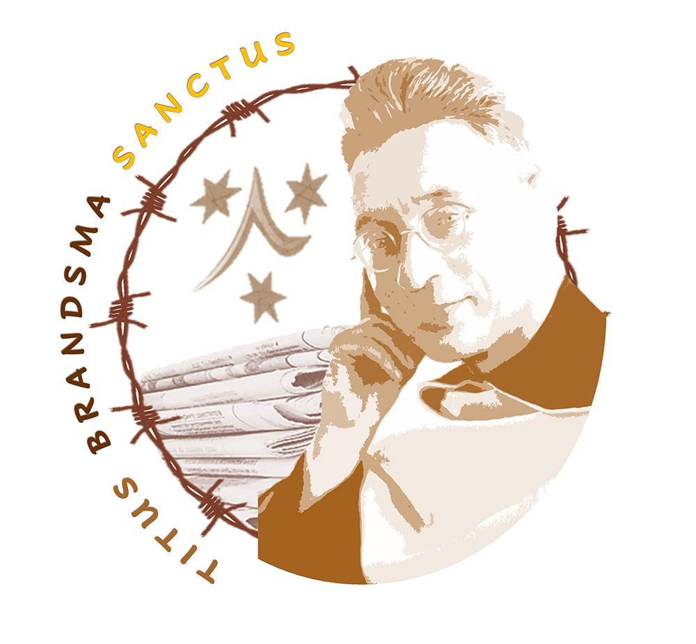 canonization Titus Brandsma Internation logo