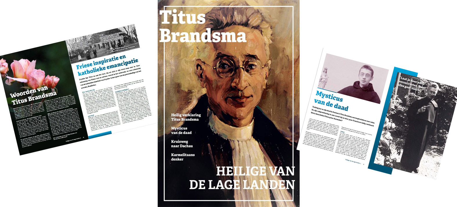 Titus Brandsma Magazine, een uitgave van de Karmelorde en de bisdommen in Nederland