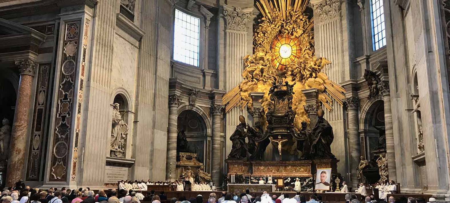 dankviering in het Vaticaan voor de heiligverklaring van Titus Brandsma