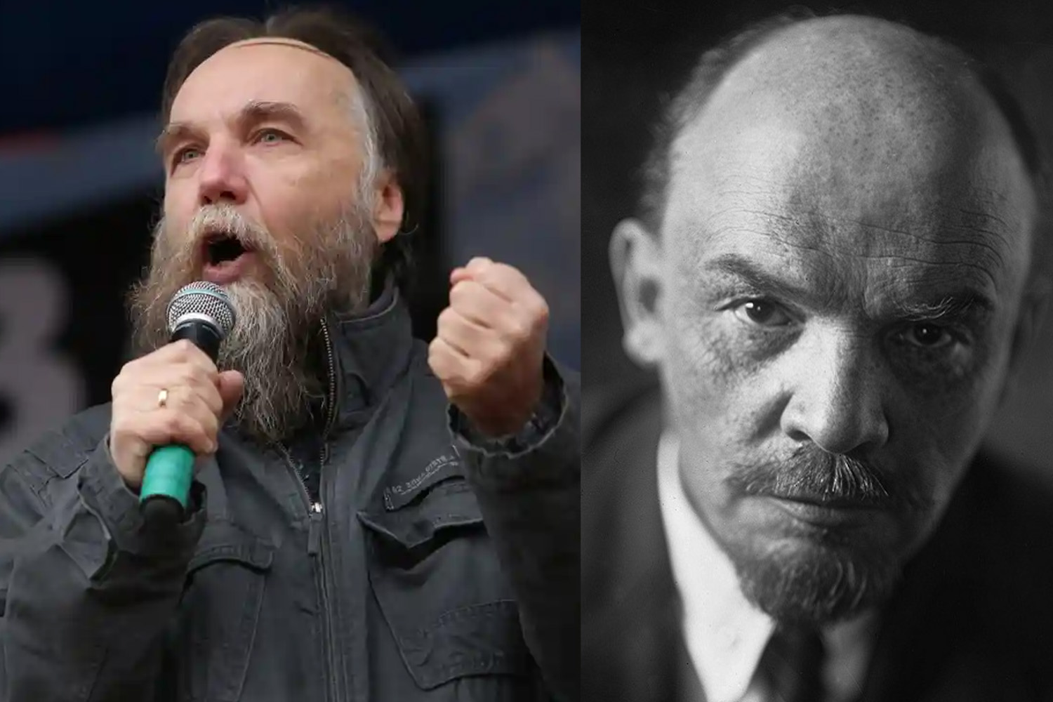 Russische filosofen Ivan Ilyin (1883-1954) en Alexander Dugin