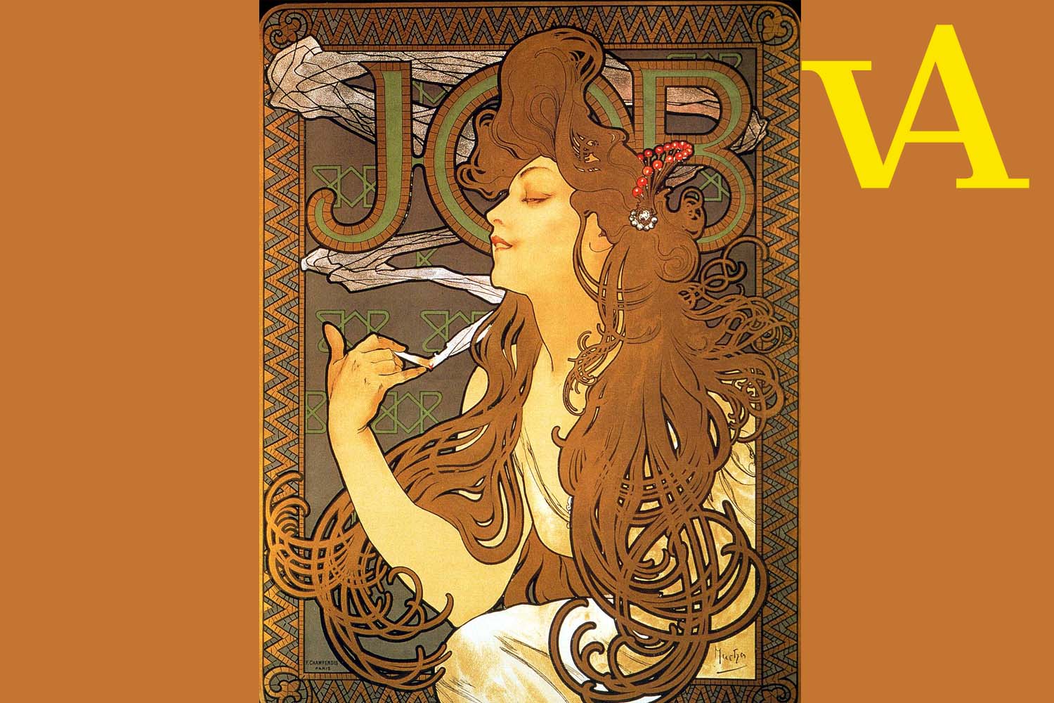 JOB-MUCHA-Alphonse-1896 © afbeelding van internet