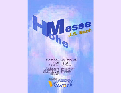 Hohe Messe van J.S. Bach door koor Vivavoce op 9 juni 2024